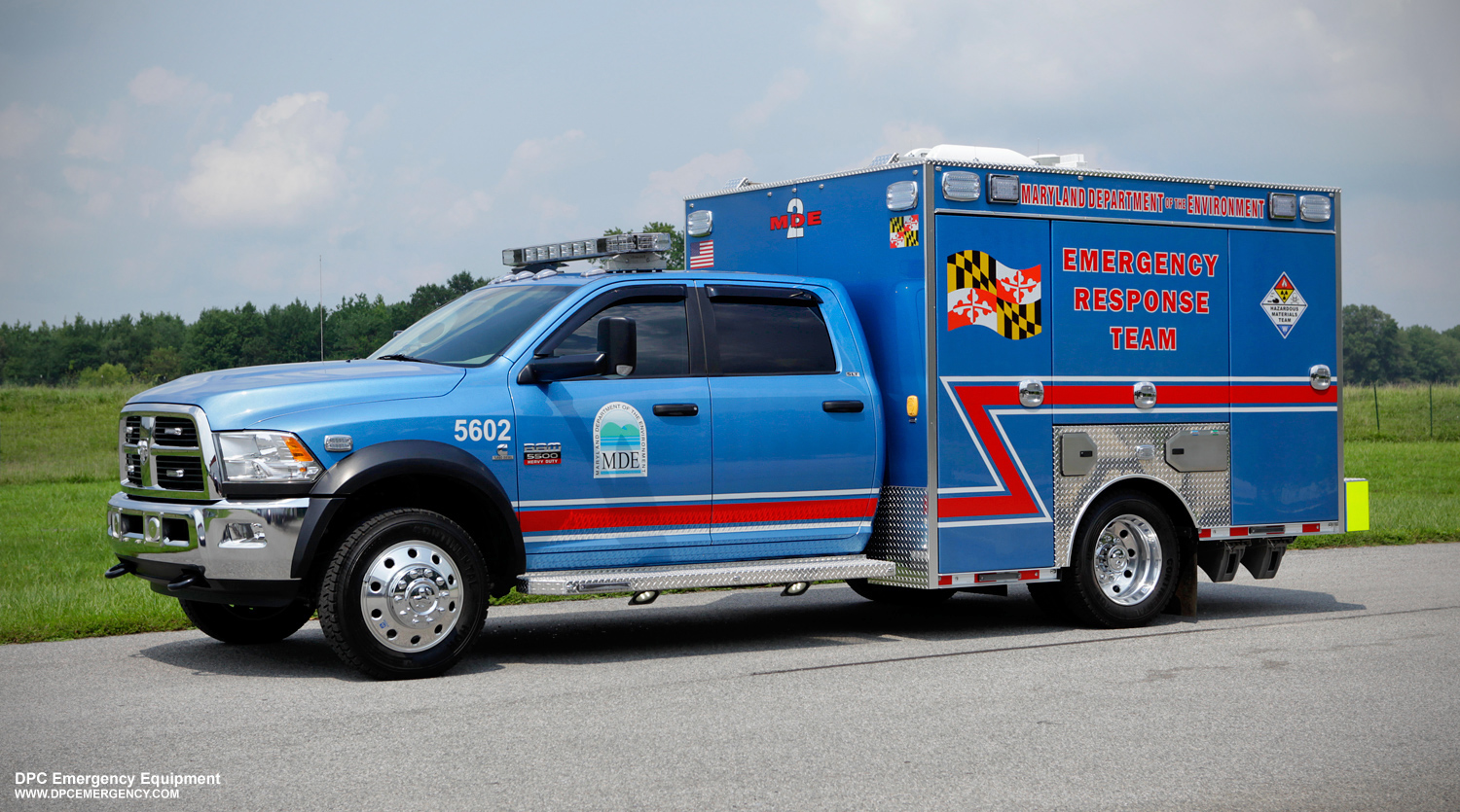 Featured image for “Maryland Department of the Environment – Emergency Response Team / Hazmat”
