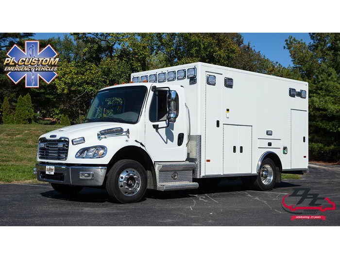 Featured image for “Silver Spring Volunteer Fire Department in Montgomery County,  PL Custom Titan Demo ambulance.”