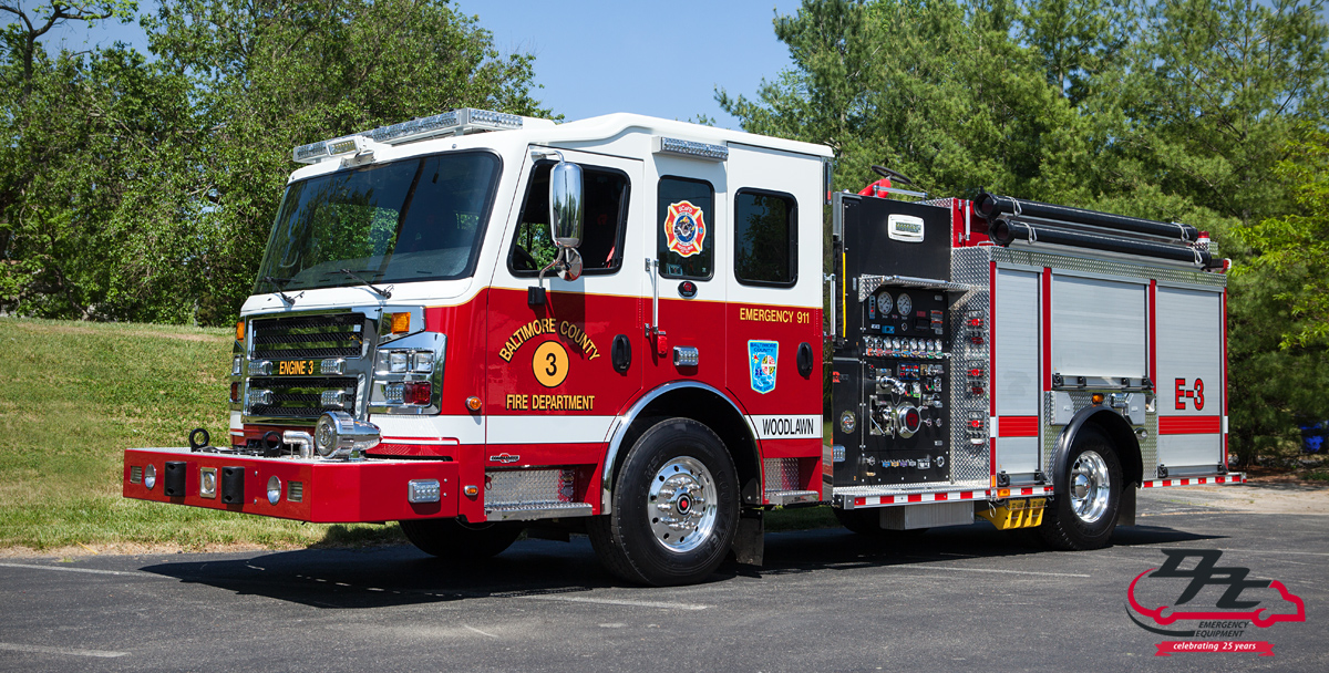 Featured image for “Baltimore County Fire Department Towson, MD – (6) 2014 Commander Pumpers”