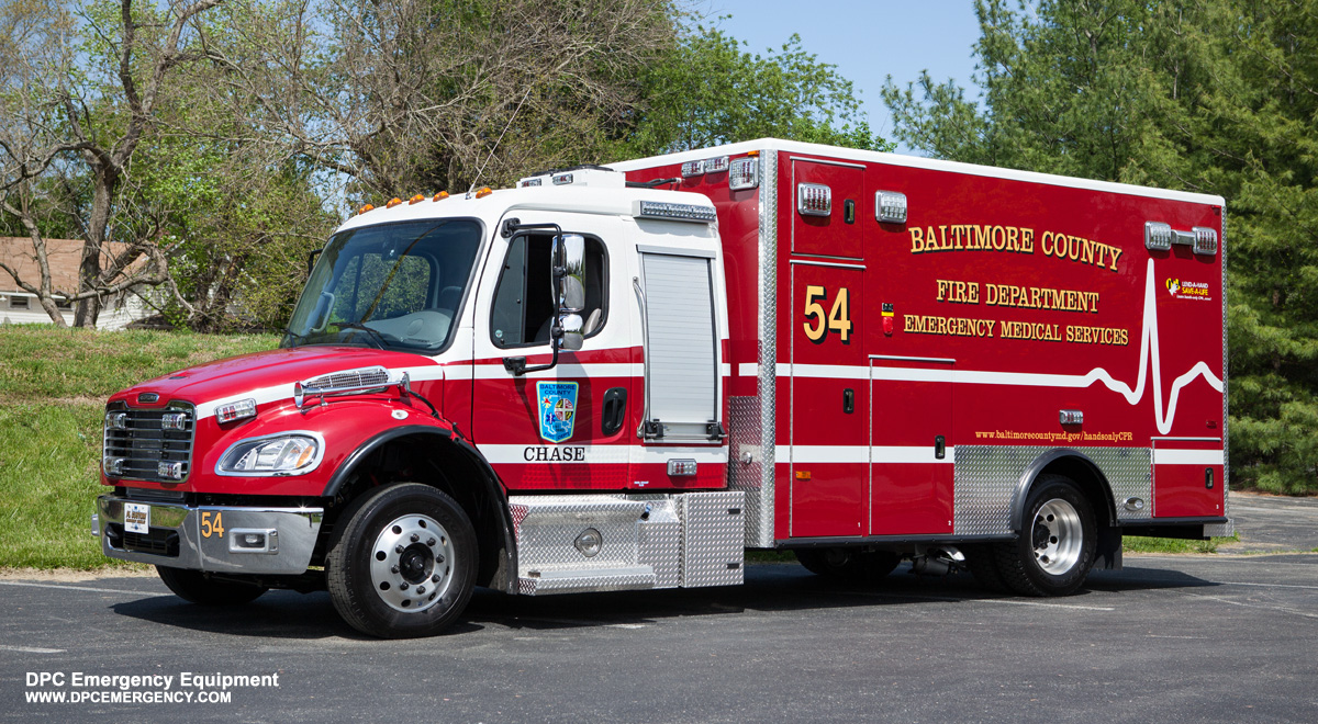 Featured image for “Baltimore County Fire Department Towson, MD – (21) 2014 Freightliner M2 / PL Custom Titan Medium-Duty Ambulances”