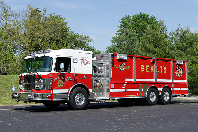 Featured image for “Berlin Fire Company Worcester County, MD – 2009 Spartan Gladiator / Tanker”