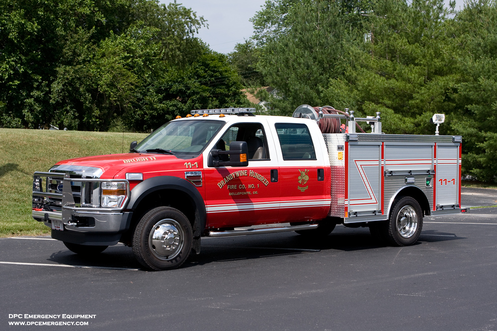 Featured image for “Brandywine Hundred Fire Company No. 1 New Castle County, DE – 2009 Ford F-550 / DPC Brush Truck”