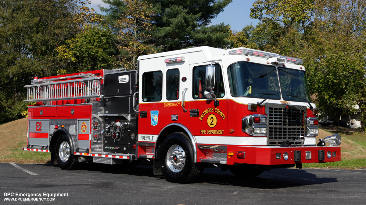 Featured image for “Baltimore County Fire Department Towson, MD – (6) 2013 Spartan Metro Star / Pumpers”