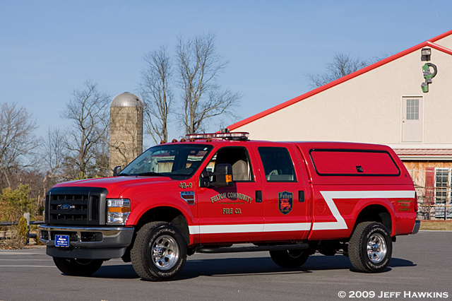 Featured image for “Felton Community Fire Company Kent County, DE – 2009 Ford F-350 / DPC Utility Conversion”