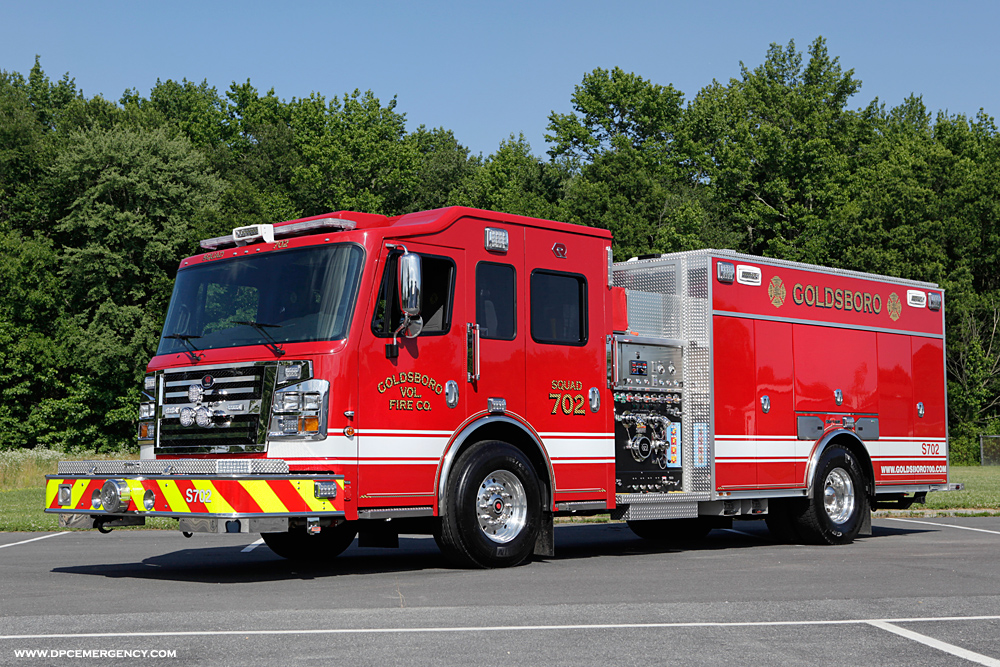 Featured image for “Goldsboro Volunteer Fire Company Caroline County, MD – 2012 Commander / EXT Rescue Pumper”