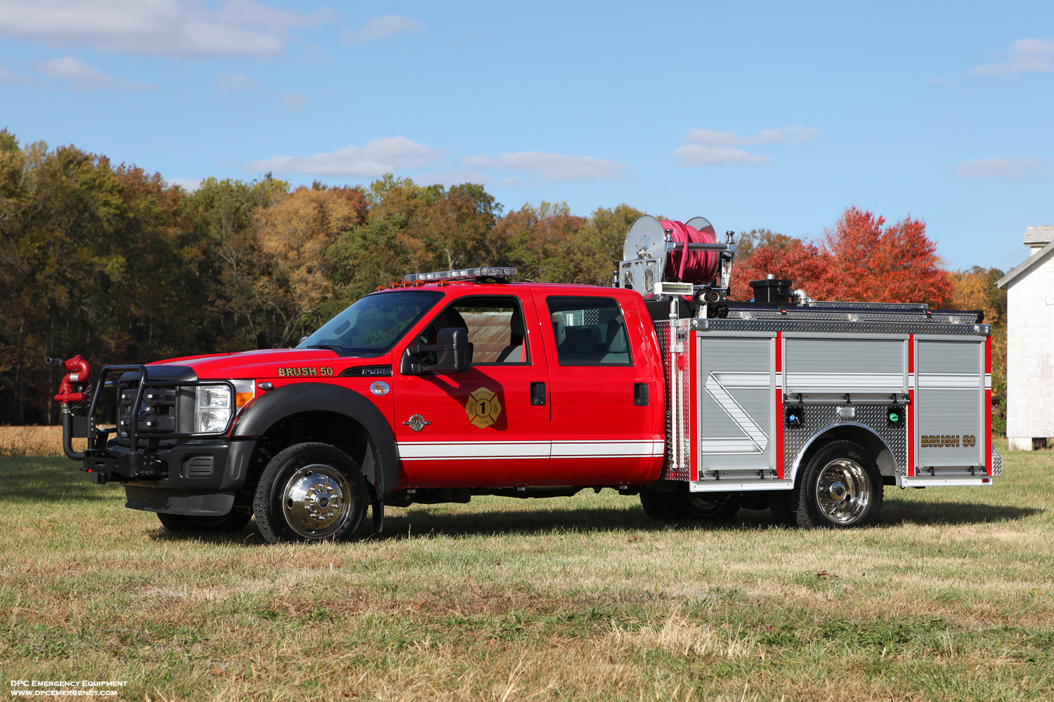 Featured image for “Harrington Fire Company Kent County, DE – 2012 Ford F-450 4×4 / DPC Brush Truck”