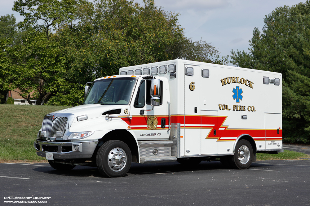 Featured image for “Hurlock Volunteer Fire Company / PL Custom Titan Medium-Duty Ambulance”