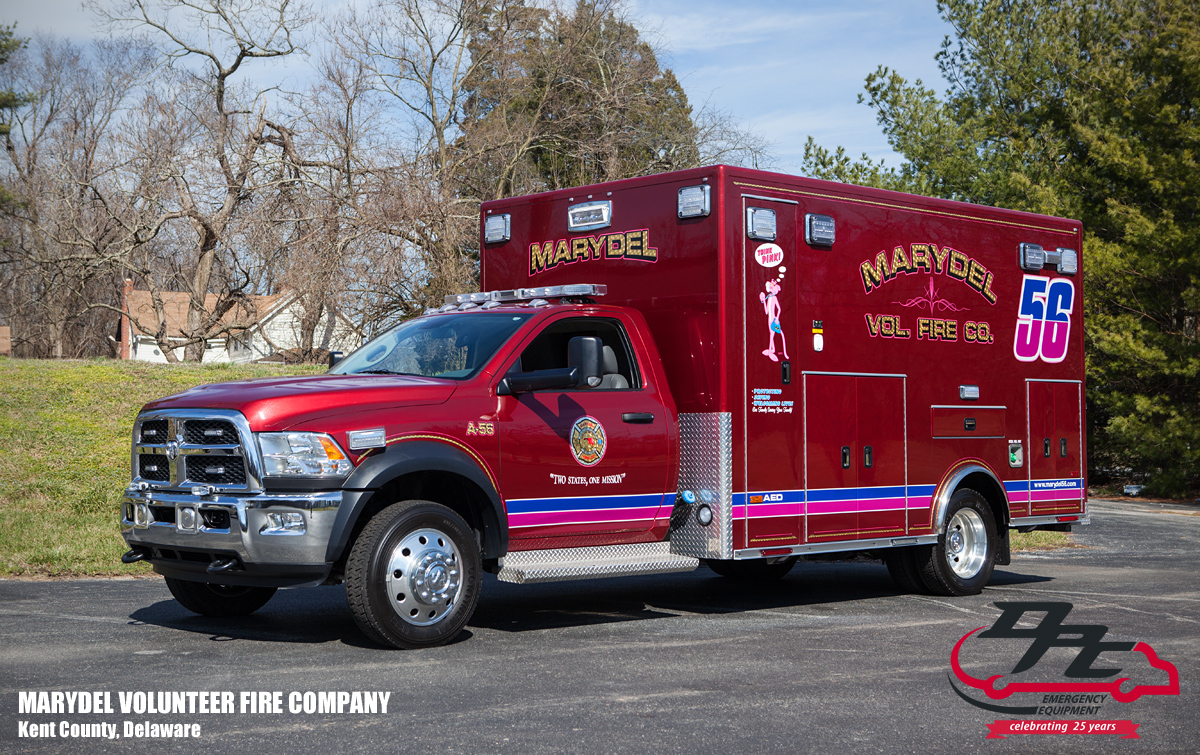 Featured image for “Marydel Volunteer Fire Company / PL Custom Classic Type I Ambulance”