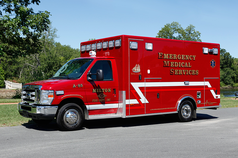 Featured image for “Milton Fire Department / PL Custom Medallion Type III Ambulance”