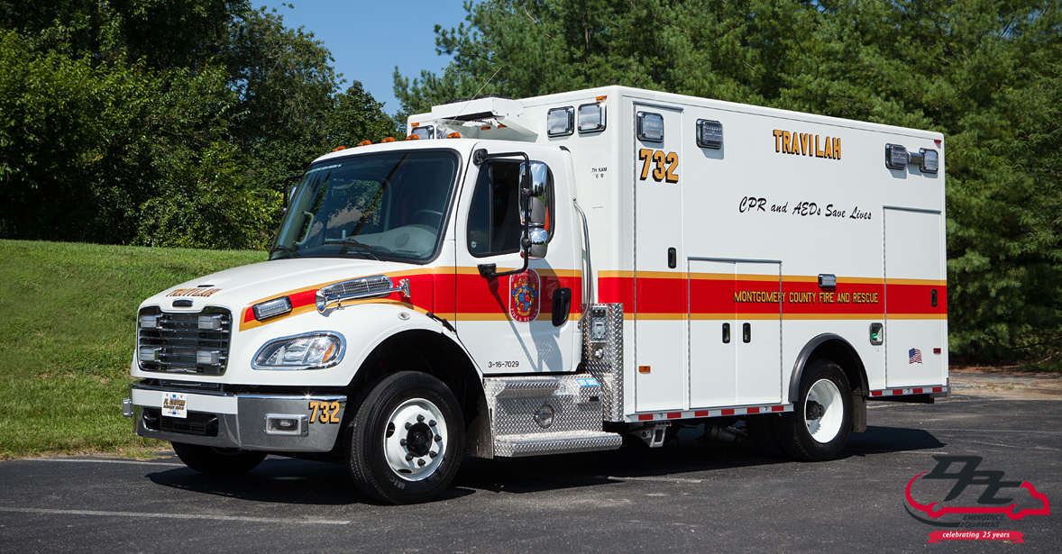 Featured image for “Montgomery County Fire and Rescue Service / PL Custom Titan Medium-Duty Ambulances”