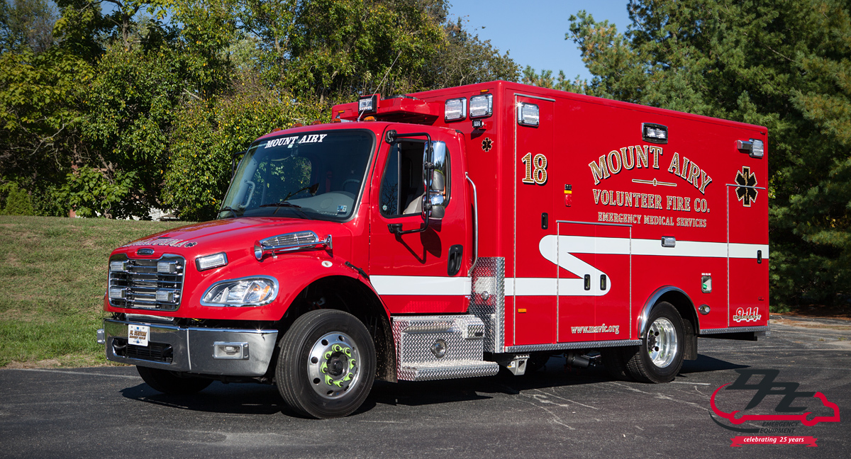 Featured image for “Mount Airy Volunteer Fire Company / PL Custom Titan Medium-Duty Ambulance”