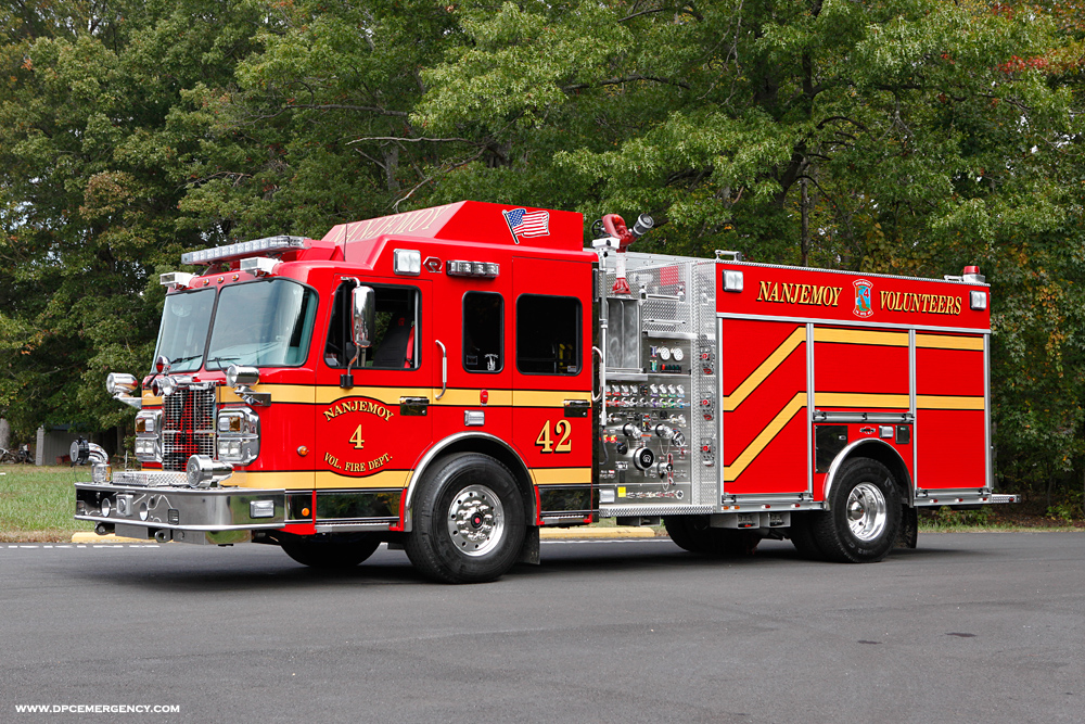 Featured image for “Nanjemoy Volunteer Fire Department / Pumper”