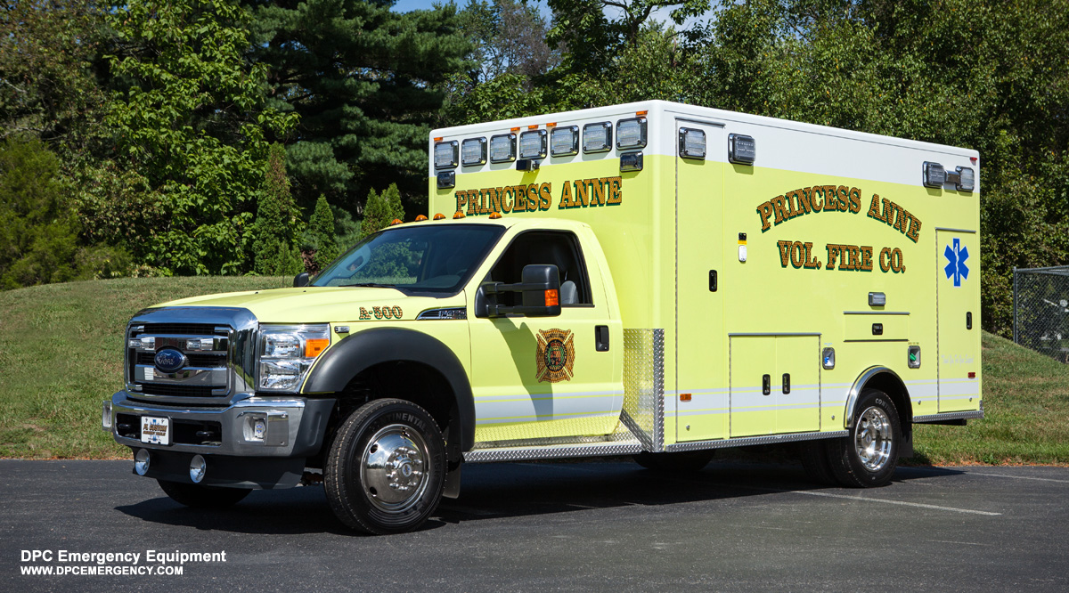 Featured image for “Princess Anne Volunteer Fire Department / PL Custom Classic Type I Ambulance”