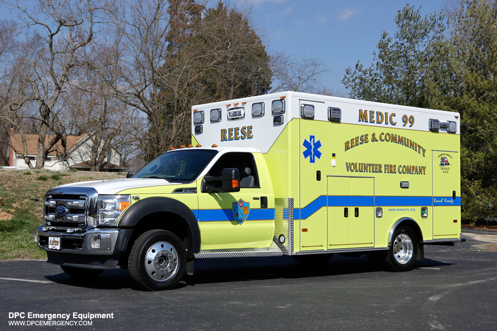 Featured image for “Reese & Community Volunteer Fire Company / PL Custom Classic Type I Ambulance”