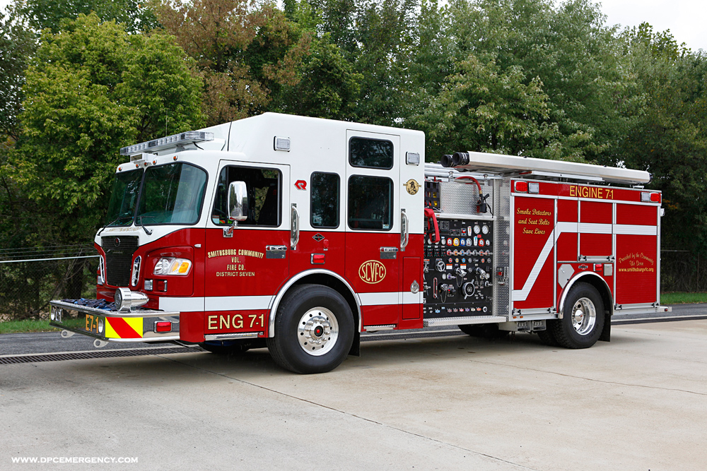 Featured image for “Smithsburg Community Volunteer Fire Company / Pumper”