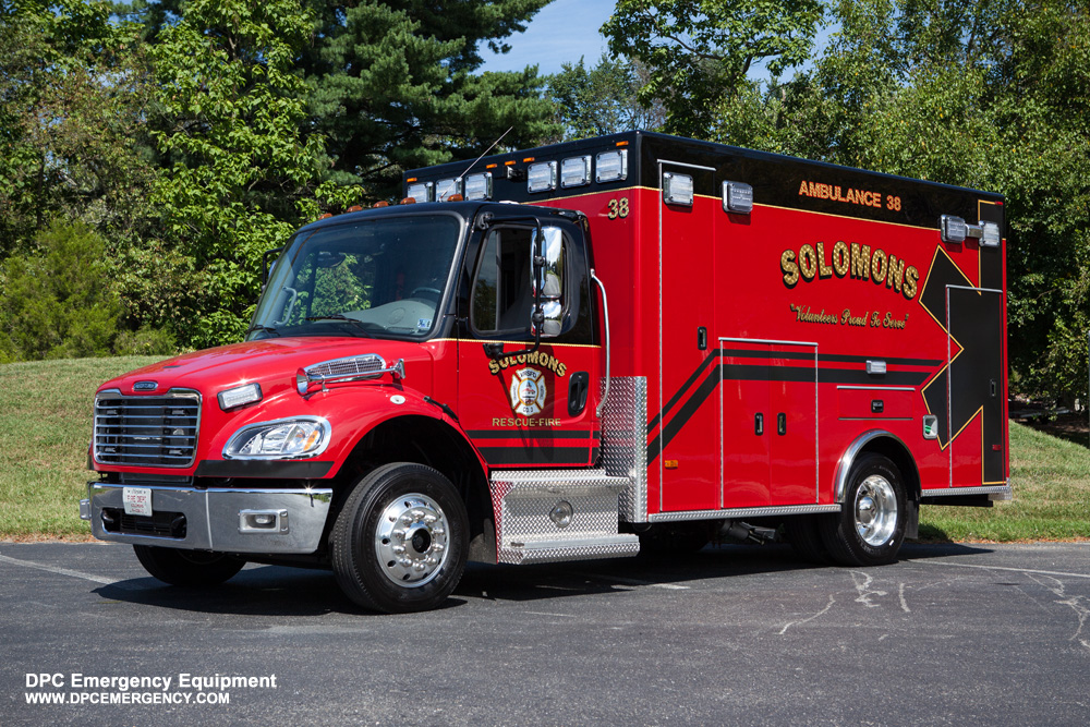 Featured image for “Solomons Volunteer Rescue Squad & Fire Department / PL Custom Titan Medium-Duty Ambulance”