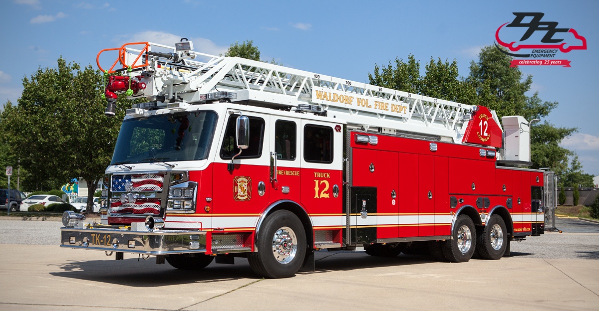 Featured image for “Waldorf Volunteer Fire Department / Viper 109′ Aerial Ladder”