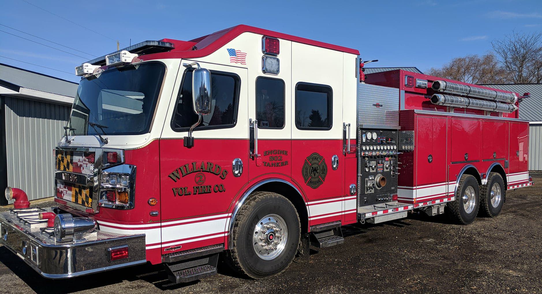 Featured image for “Willards Volunteer Fire Company orders Engine Tanker”